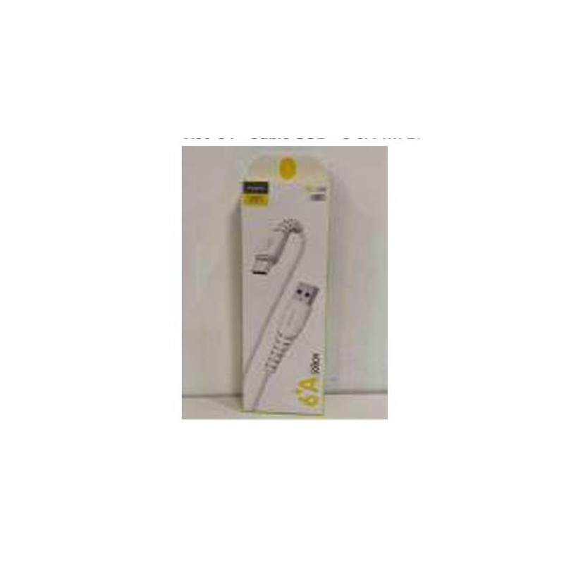 X39 Micro1 - Cable USB - Micro 6A 1m Blanc