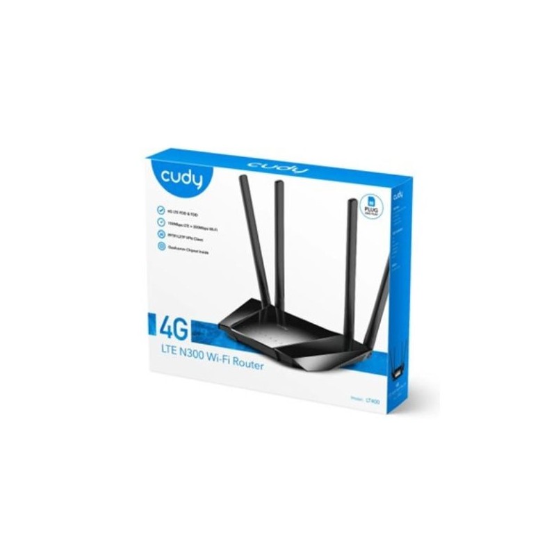 Routeur Wi-Fi N300 4G LTE Cat4 Routeur Wi-Fi LT400-EU Routeur Wi-Fi N300 4G LTE Cat4 Routeur Wi-Fi LT400-EU