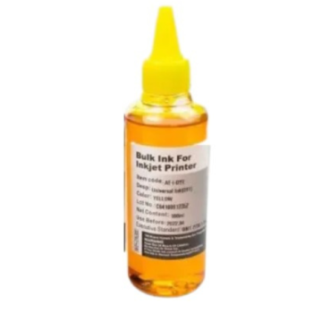 Encre 500ml HP - Canon - Lexmark - Brother Jaune