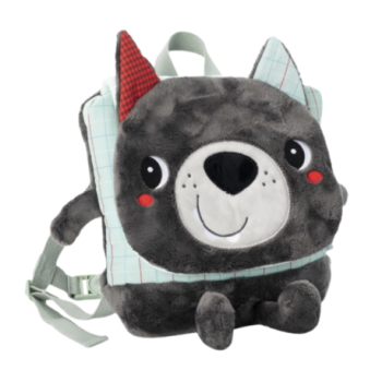CARTABLE | SAC À DOS ENFANT [LOUP GRIS]