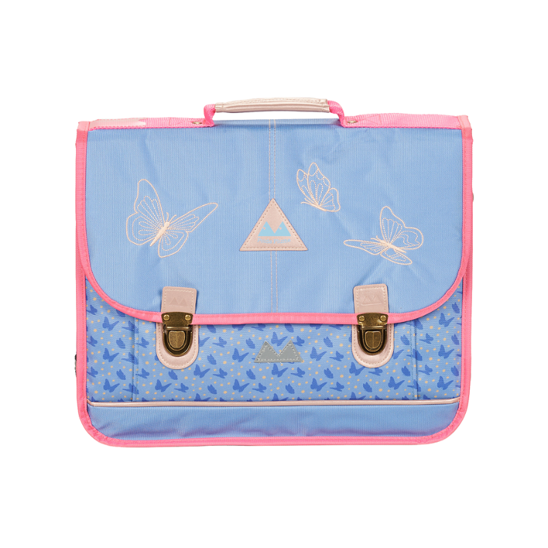 CARTABLE | SAC À DOS À MOTIFS ROSES PAPILLON CARTABLE | SAC À DOS À MOTIFS ROSES PAPILLON