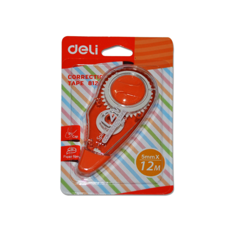 RUBAN CORRECTEUR 5*12MM ASS | CORRECTION TAPE DE8137 RUBAN CORRECTEUR 5*12MM ASS | CORRECTION TAPE DE8137
