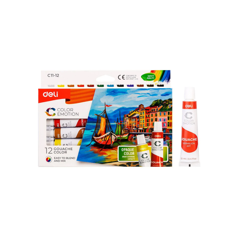 GOUACHE 5 CLRS 12 ML | GOUACHE DEC115 GOUACHE 5 CLRS 12 ML | GOUACHE DEC115