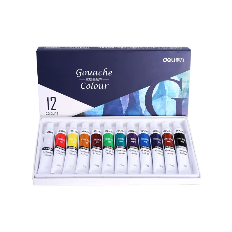 GOUACHE 12 CLRS 12 ML | GOUACHE DE73853 GOUACHE 12 CLRS 12 ML | GOUACHE DE73853