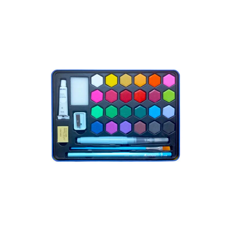 PEINTURE AQUARELLE 24CLRS | WATER COLOR DE7393624 PEINTURE AQUARELLE 24CLRS | WATER COLOR DE7393624