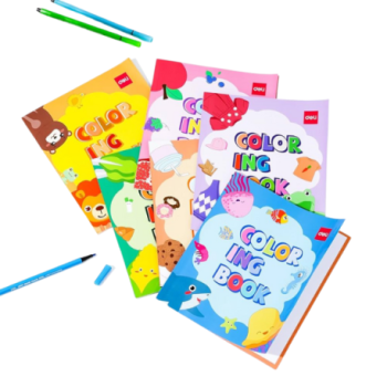 LIVRE DE COLORIAGE 210*180MM | PAINTING BOOK DEN044