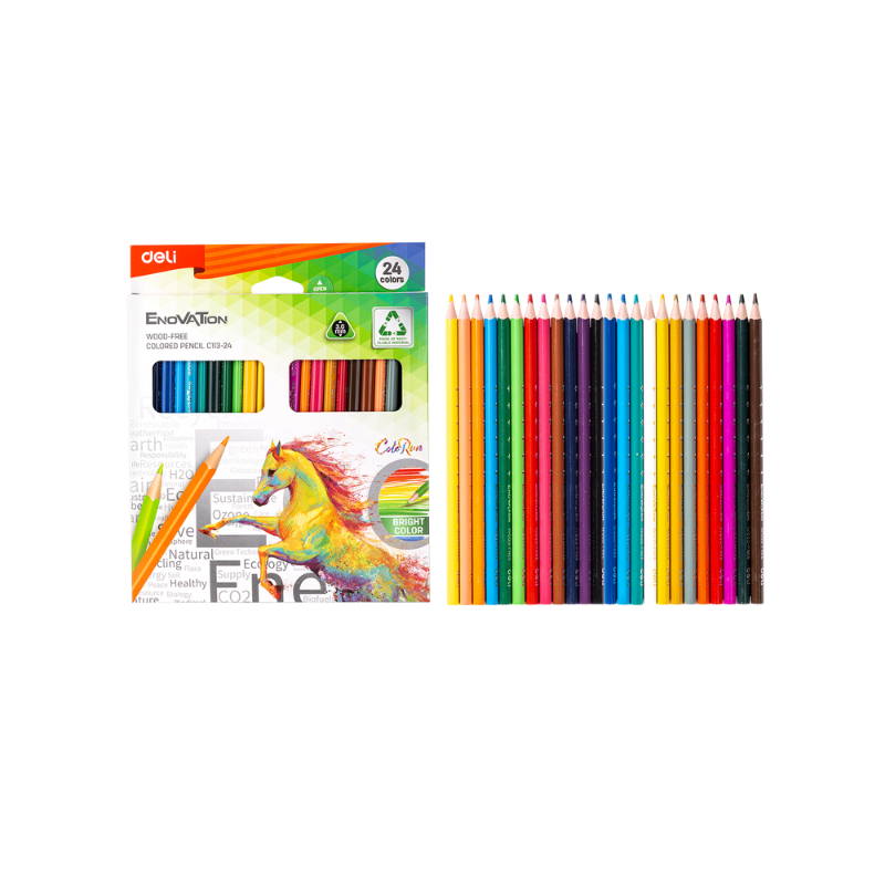 CRAYON DE COULEUR 24 CLRS | COLORED PENCIL DEC11324
