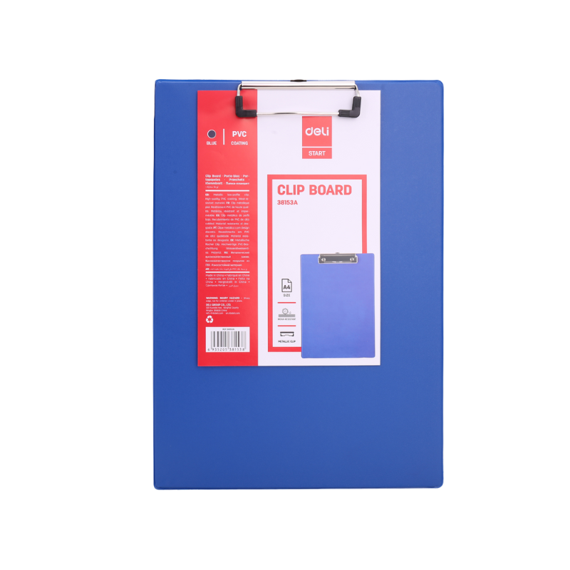 PORTE-BLOC A4 BLUE | CLIP BOARD DE38153A PORTE-BLOC A4 BLUE | CLIP BOARD DE38153A