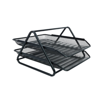 PLATEAU COURRIER METAL 2TIER | TRIEUR COURRIER | MAIL TRAY DE9183