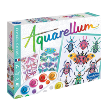 KIT DE PEINTURE | AQUARELLUM INSECTES  SENTOSPHÈRE BF7-170