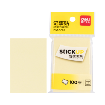FEUILLES AUTOCOLLANTES 51*76MM | POST IT DE7732