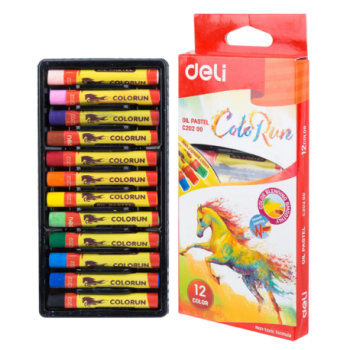 CRAYON 12 CLRS | OIL PASTEL DEC20200