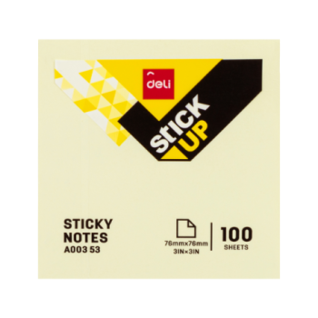 FEUILLETTES AUTOCOLLANTES 76*76 100FILS | POST IT DEA00353