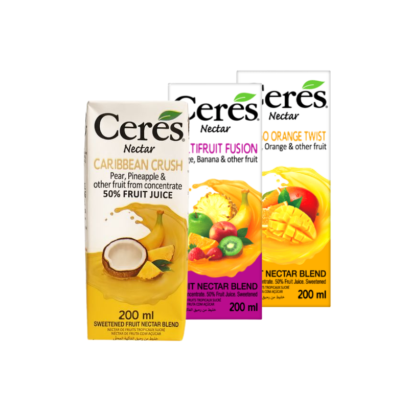 CERES NECTAR 50% 200ML (Caribbean crush