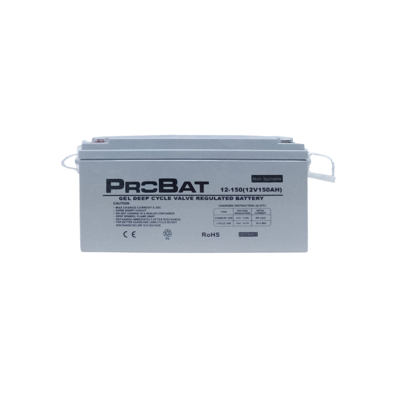 BATTERIE 150A SOLAIRE PURE GEL PROBAT