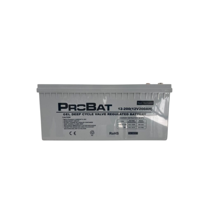 BATTERIE 200A SOLAIRE PURE GEL PROBAT