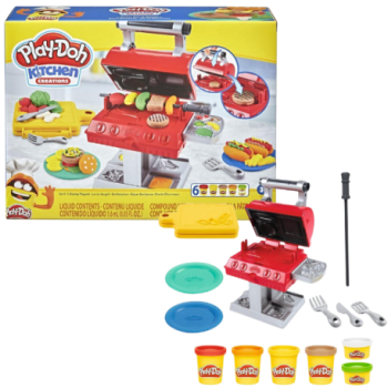 PLAY?DOH KITCHEN CREATIONS | LE ROI DU GRILL - JOUET ÉDUCATIF POUR ENFANTS