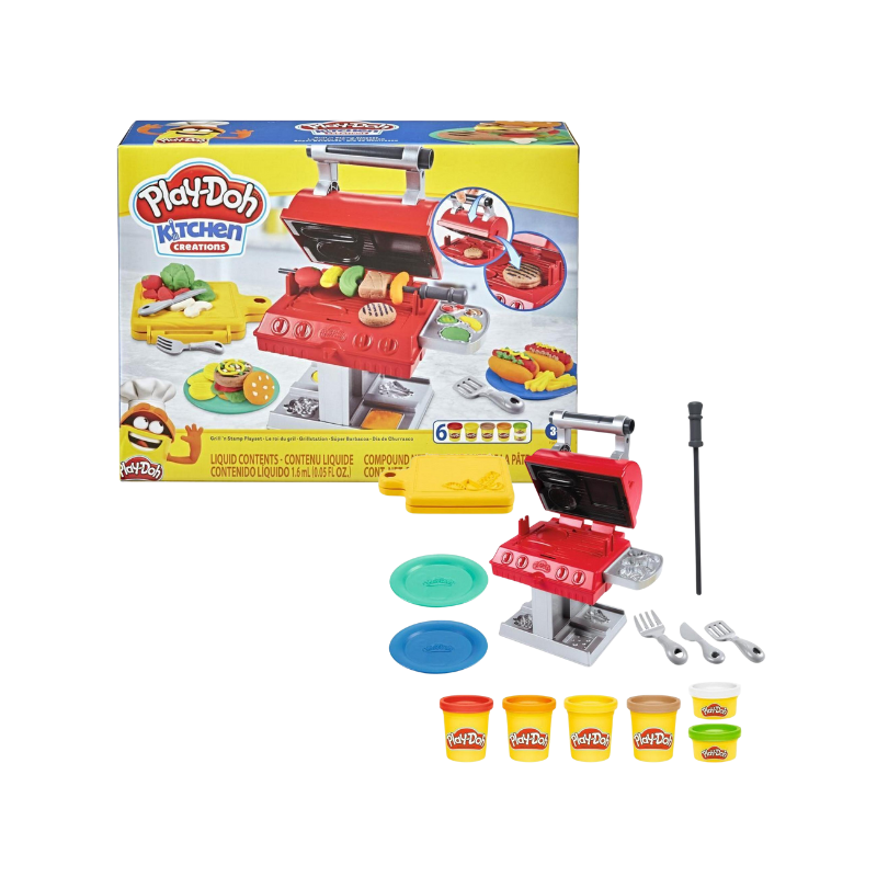 PLAY?DOH KITCHEN CREATIONS | LE ROI DU GRILL - JOUET ÉDUCATIF POUR ENFANTS PLAY?DOH KITCHEN CREATIONS | LE ROI DU GRILL - JOUET ÉDUCATIF POUR ENFANTS
