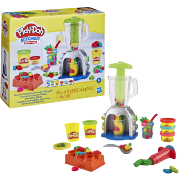 PLAY-DOH KITCHEN CREATIONS | TOURBILLON DE SMOOTHIES - JOUET ÉDUCATIF POUR ENFANTS