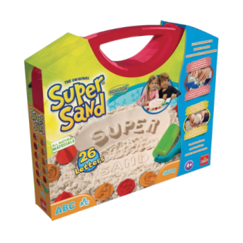 SUPER SAND 26 LETTRES  - JOUET ÉDUCATIF POUR ENFANTS