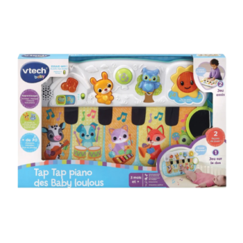 TAP TAP PIANO DES BABY LOULOU | JOUET MUSICAL | DÉCOUVERTE ET ÉVEIL | JOUETS POUR BÉBÉS