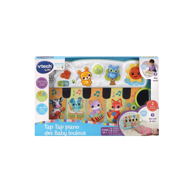 TAP TAP PIANO DES BABY LOULOU | JOUET MUSICAL | DÉCOUVERTE ET ÉVEIL | JOUETS POUR BÉBÉS TAP TAP PIANO DES BABY LOULOU | JOUET MUSICAL | DÉCOUVERTE ET ÉVEIL | JOUETS POUR BÉBÉS