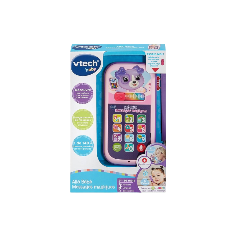 ALLO BÉBÉ | MESSAGES MAGIQUES | JOUET SENSORIEL & DÉCOUVERTE | POUR BÉBÉS