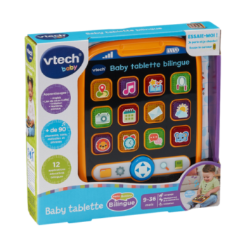 BABY TABLETTE | JOUET ÉDUCATIF | DÉCOUVERTE ET APPRENTISSAGE | POUR BÉBÉS