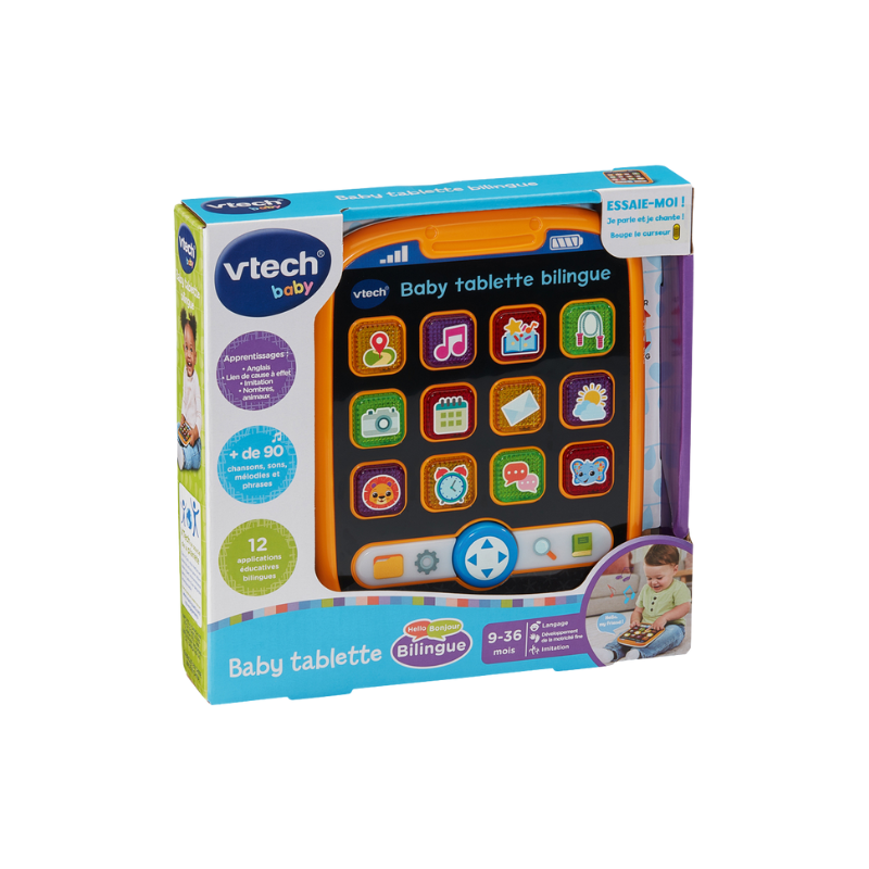 BABY TABLETTE | JOUET ÉDUCATIF | DÉCOUVERTE ET APPRENTISSAGE | POUR BÉBÉS