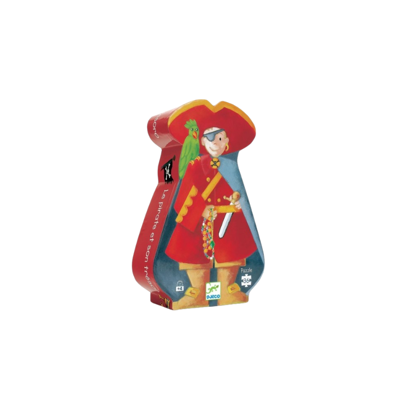 PUZZLE ENCHANTÉ  À LAVENTURE AVEC LE PIRATE - 36 PIÈCES | JEU ÉDUCATIF POUR ENFANTS