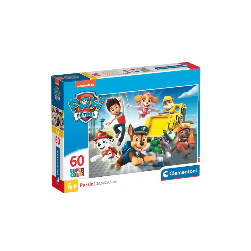 PUZZLE PAW PATROL  COLLECTION CLEMENTONI  60 PIÈCES | JEU ÉDUCATIF POUR ENFANTS PUZZLE PAW PATROL  COLLECTION CLEMENTONI  60 PIÈCES | JEU ÉDUCATIF POUR ENFANTS