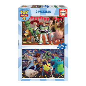 PUZZLE TOY STORY 4 - COLLECTION DISNEY PIXAR -  EDUCA - 100 PIÈCES | JEU ÉDUCATIF POUR ENFANTS