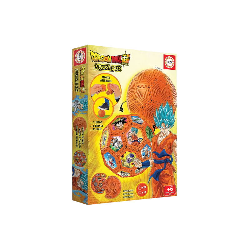 PUZZLE 3D ENCHANTÉ  COLLECTION DRAGON BALL SUPER | JEU ÉDUCATIF POUR ENFANTS