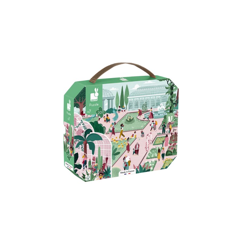 PUZZLE JARDIN BOTANIQUE  200 PIÈCES PAR JANOD | JEU ÉDUCATIF POUR ENFANTS PUZZLE JARDIN BOTANIQUE  200 PIÈCES PAR JANOD | JEU ÉDUCATIF POUR ENFANTS