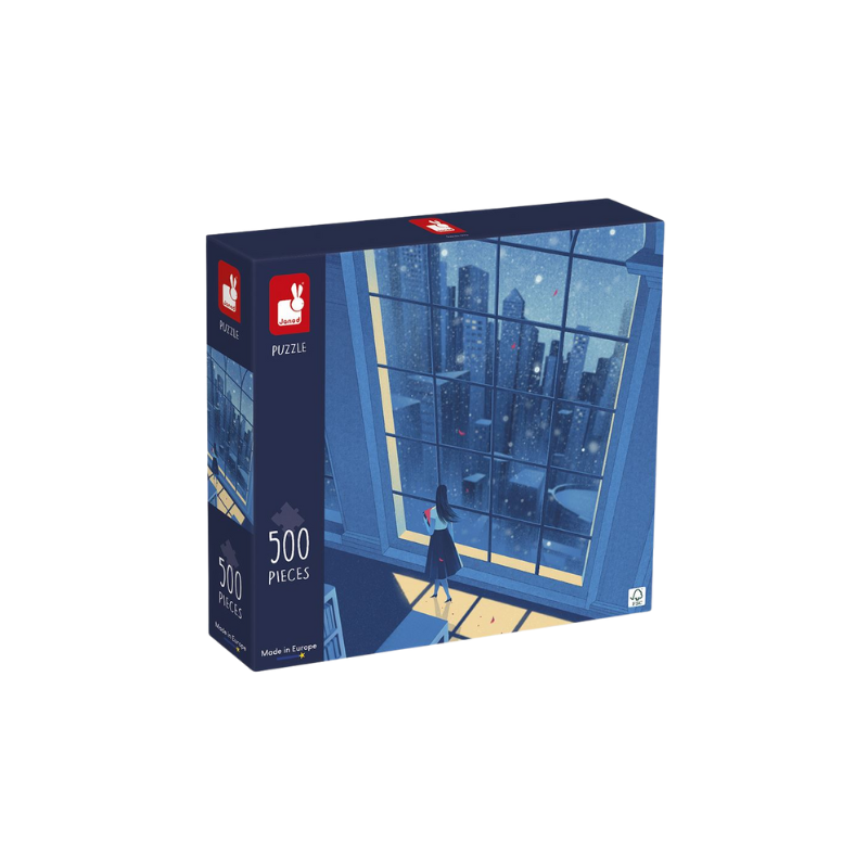 PUZZLE LA NUIT BLEUE - 500 PIÈCES PAR JANOD | JEU ÉDUCATIF POUR ENFANTS