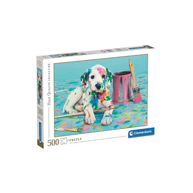 PUZZLE DRÔLE DE DALMATIEN - 500 PIÈCES DE CLEMENTONI | JEU ÉDUCATIF POUR ENFANTS PUZZLE DRÔLE DE DALMATIEN - 500 PIÈCES DE CLEMENTONI | JEU ÉDUCATIF POUR ENFANTS