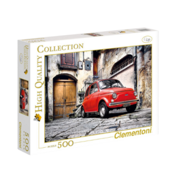CLEMENTONI - PUZZLE 500 PIÈCES : FIAT 500 | JEU ÉDUCATIF POUR ENFANTS