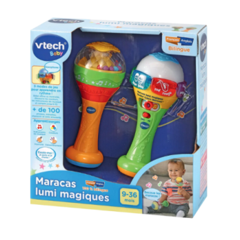 MARACAS LUMI MAGIQUES | JOUET MUSICAL ET ÉDUCATIF POUR ENFANTS