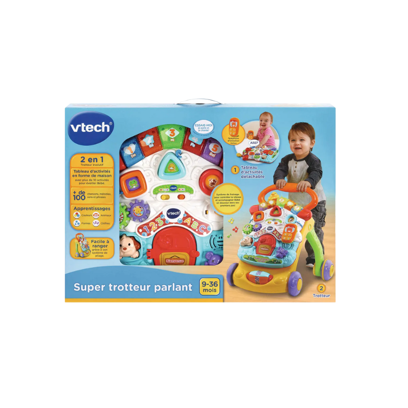 SUPER TROTTEUR PARLANT | JOUET ÉDUCATIF POUR ENFANTS