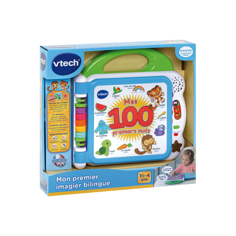 MON PREMIER IMAGIER BILINGUE | APPRENTISSAGE DES MOTS POUR ENFANTS