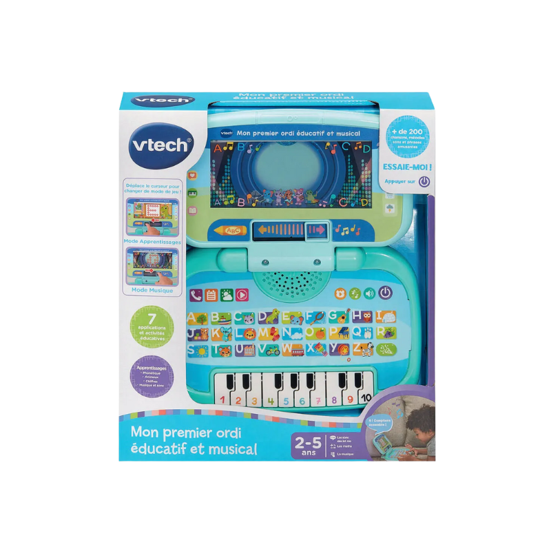 MON PREMIER ORDI ÉDUCATIF ET MUSICAL | APPRENTISSAGE ET JEU POUR ENFANTS