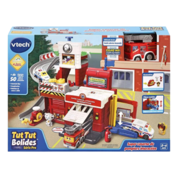 SUPER CASERNE DE POMPIERS INTERACTIVE | JOUET ÉDUCATIF POUR ENFANTS