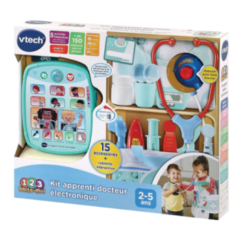 KIT APPRENTI DOCTEUR ÉLECTRONIQUE | JOUET ÉDUCATIF POUR ENFANTS