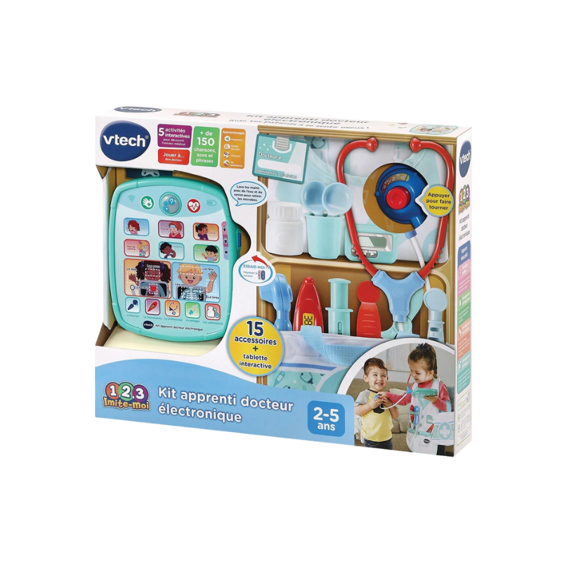 KIT APPRENTI DOCTEUR ÉLECTRONIQUE | JOUET ÉDUCATIF POUR ENFANTS