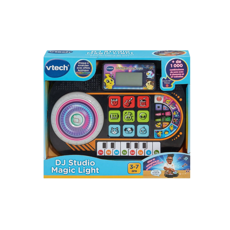 DJ STUDIO MAGIC LIGHT | STUDIO MUSICAL LUDIQUE POUR ENFANTS