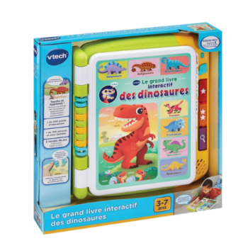 LES GRANDS LIVRES INTERACTIFS DE DINOSAURE | DÉCOUVERTE LUDIQUE POUR ENFANTS