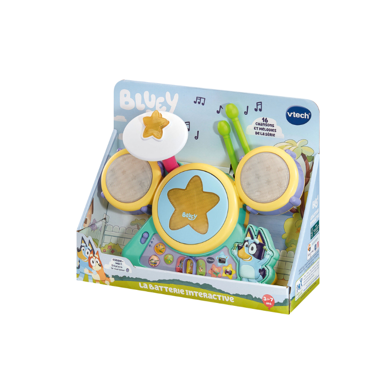 LA BATTERIE INTERACTIVE | JOUET MUSICAL LUDIQUE POUR ENFANTS