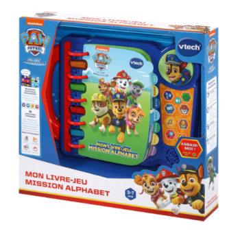 MON LIVRE JEU MISSION ALPHABET | LIVRE INTERACTIF POUR ENFANTS