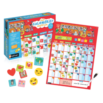 MON CALENDRIER PERPÉTUEL | JOUET ÉDUCATIF ET ORGANISATEUR POUR ENFANTS