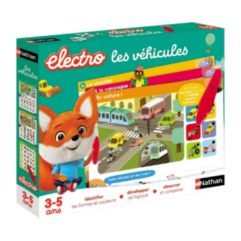 ELECTRO LES VÉHICULES | JOUET ÉDUCATIF ET LUDIQUE POUR ENFANTS